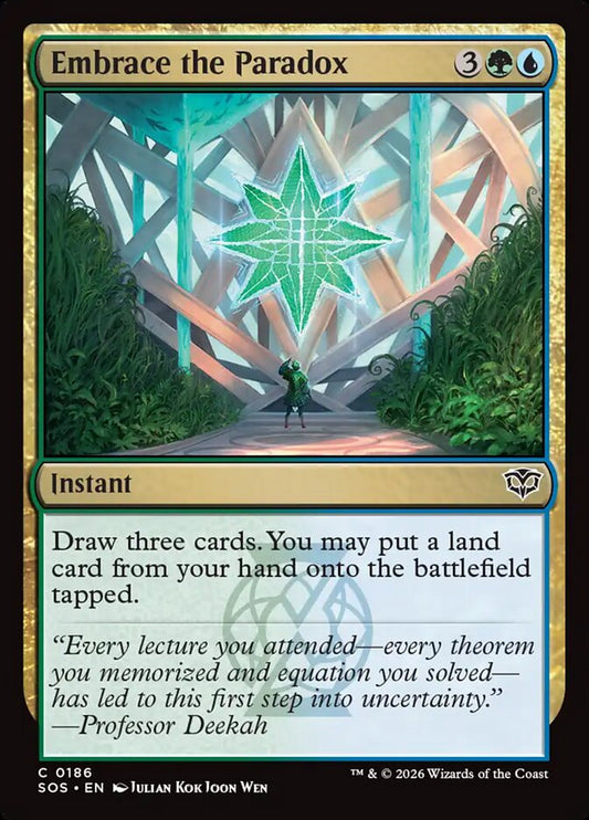 Embrace the Paradox Foil