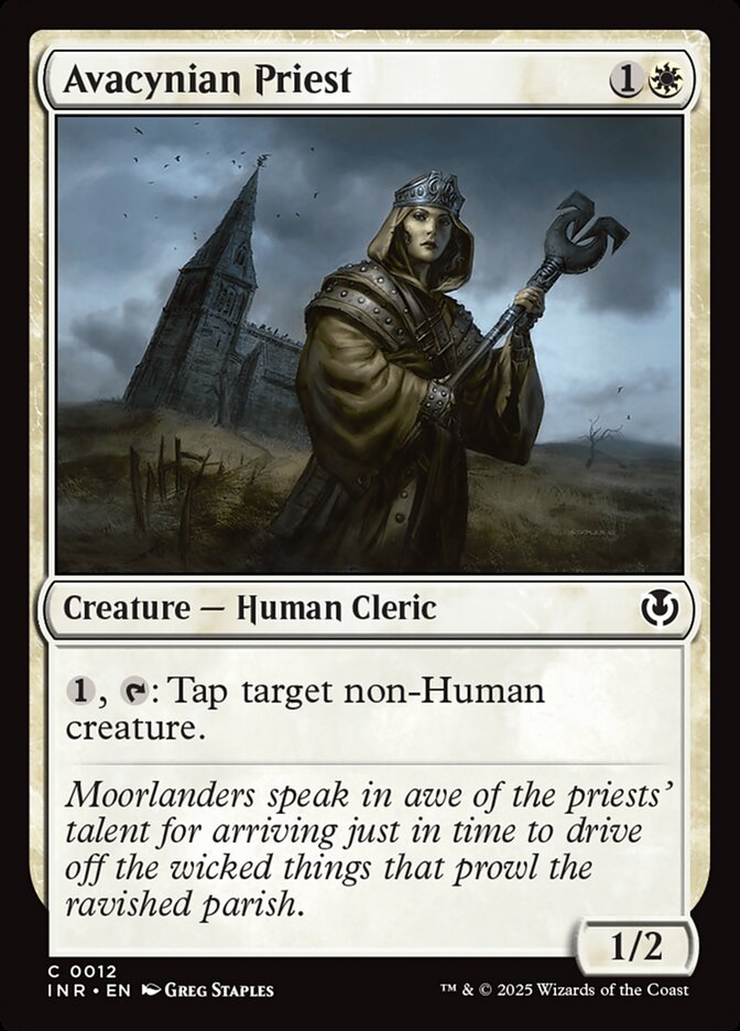 Avacynian Priest Foil