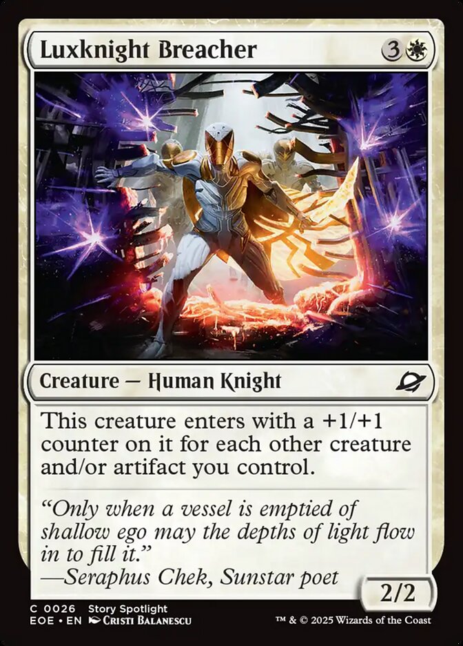 Luxknight Breacher Foil