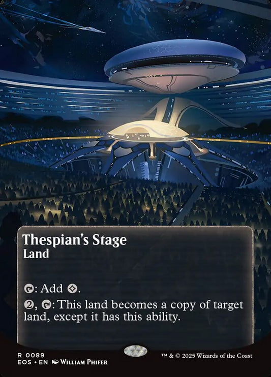 Thespian's Stage Poster Stellar Sights