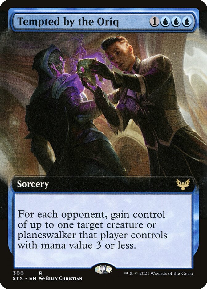 Tempted by the Oriq Extended Art Foil