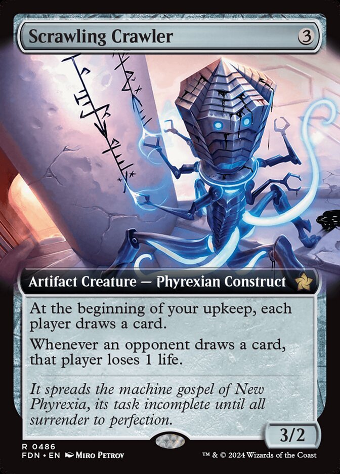 Scrawling Crawler Extended Art
