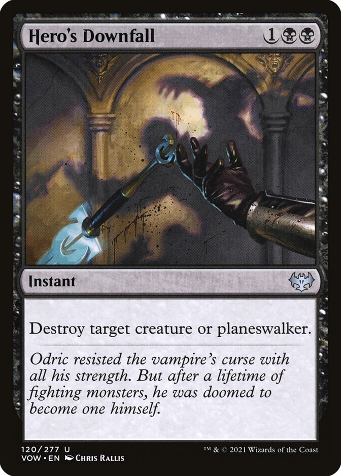 Hero's Downfall Foil