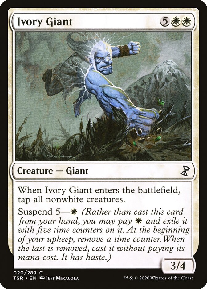 Ivory Giant Foil