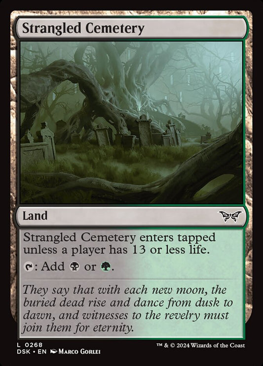 Strangled Cemetery Foil