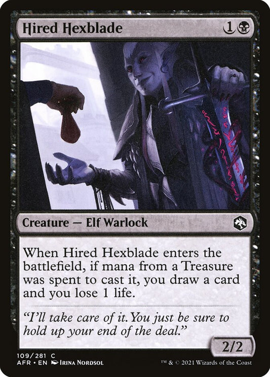 Hired Hexblade Foil