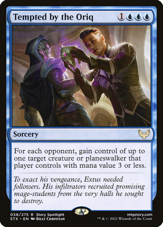 Tempted by the Oriq Foil