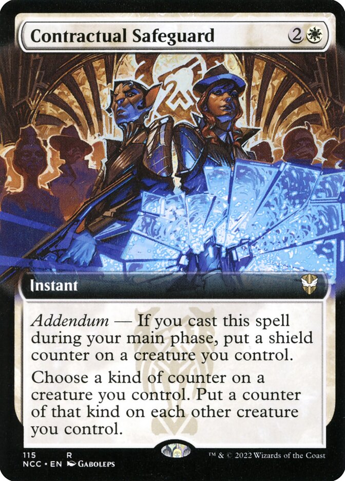 Contractual Safeguard Extended Art