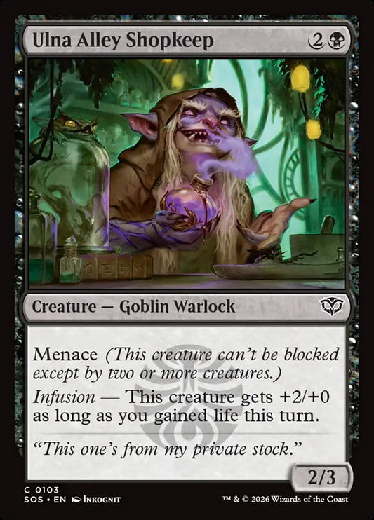 Ulna Alley Shopkeep Foil