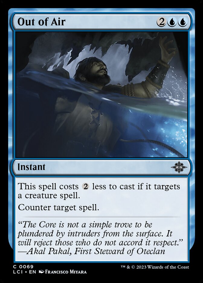 Out of Air Foil