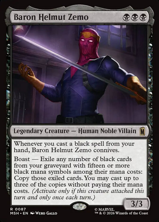 Baron Helmut Zemo Foil