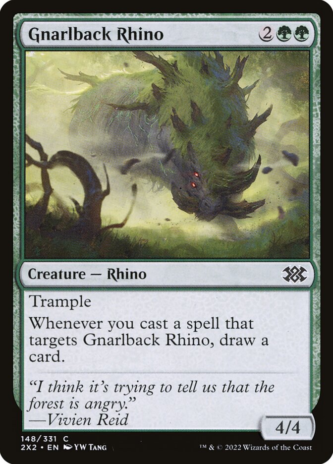 Gnarlback Rhino Foil