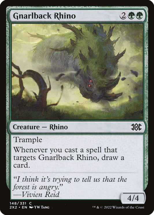 Gnarlback Rhino Foil