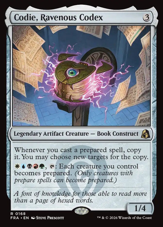 Codie, Ravenous Codex Foil