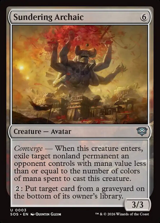 Sundering Archaic Foil