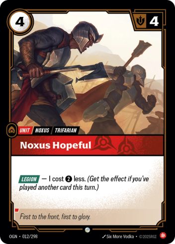 Noxus Hopeful