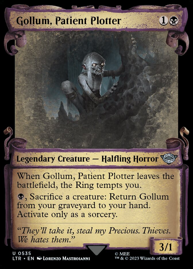 Gollum, Patient Plotter Showcase