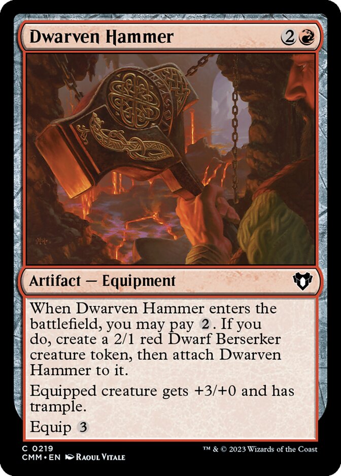 Dwarven Hammer Foil