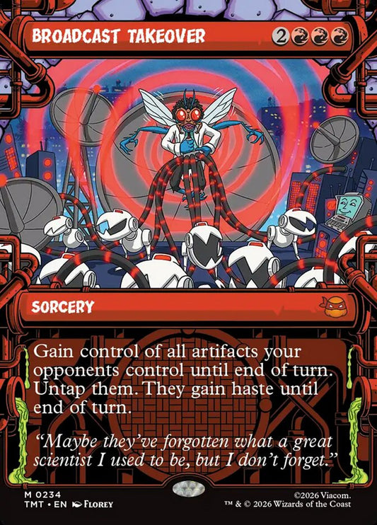 Broadcast Takeover Sewer Frame