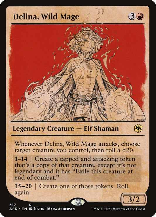 Delina, Wild Mage Showcase