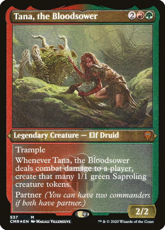 Tana, the Bloodsower Etched Foil