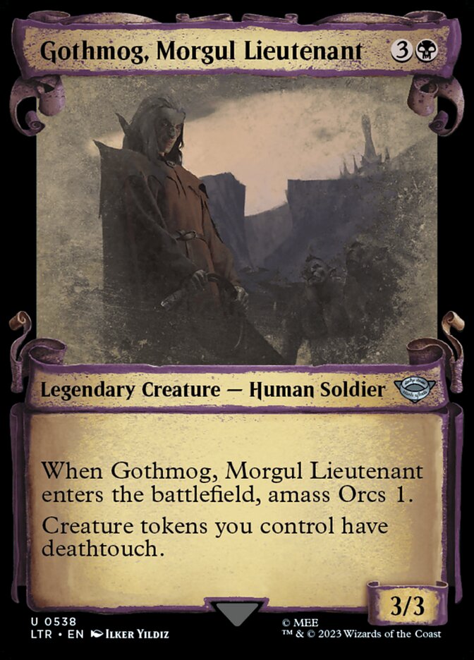 Gothmog, Morgul Lieutenant Showcase