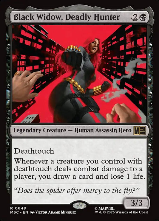Black Widow, Deadly Hunter Foil
