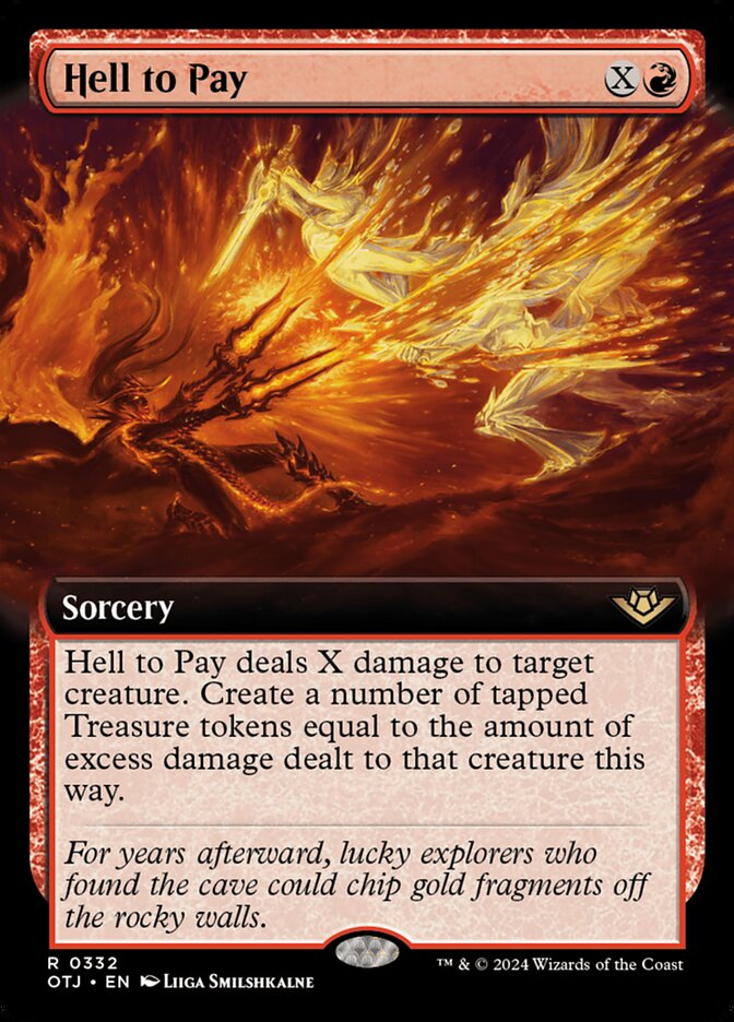 Hell to Pay Extended art Foil