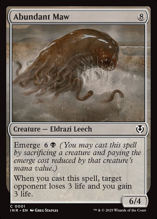Abundant Maw Foil