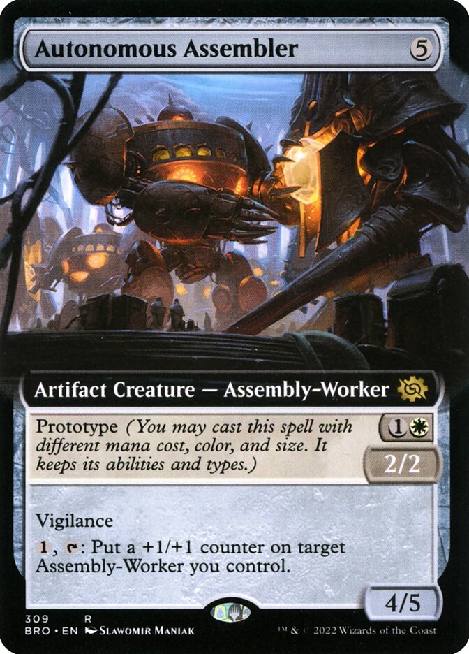 Autonomous Assembler Extended Art