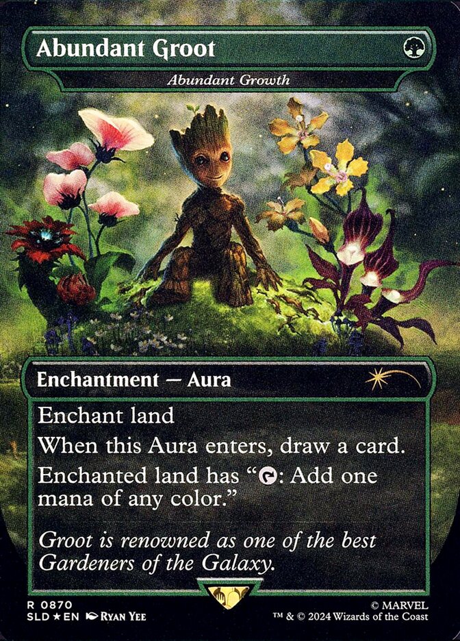 Abundant Growth Secret Lair Foil