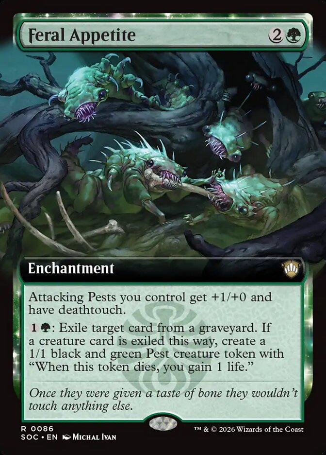 Feral Appetite Extended Art