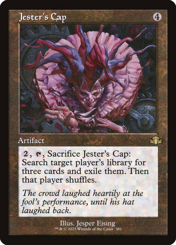 Jester's Cap Old Frame