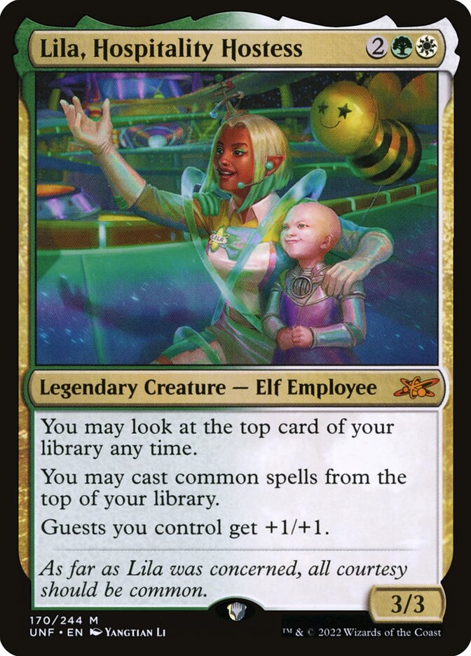 Lila, Hospitality Hostess Galaxy Foil