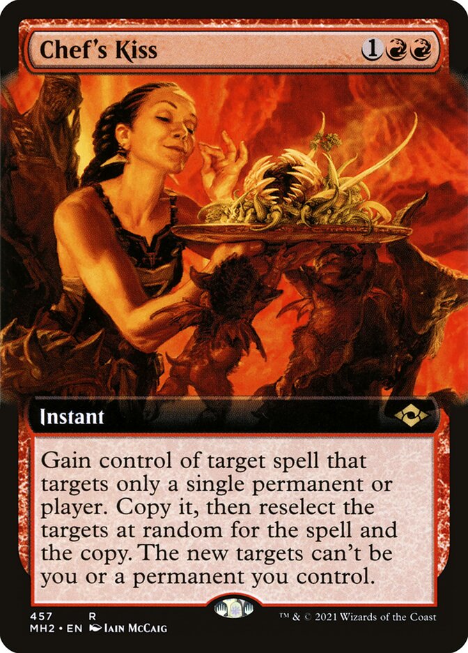 Chef's Kiss Extended Art Foil