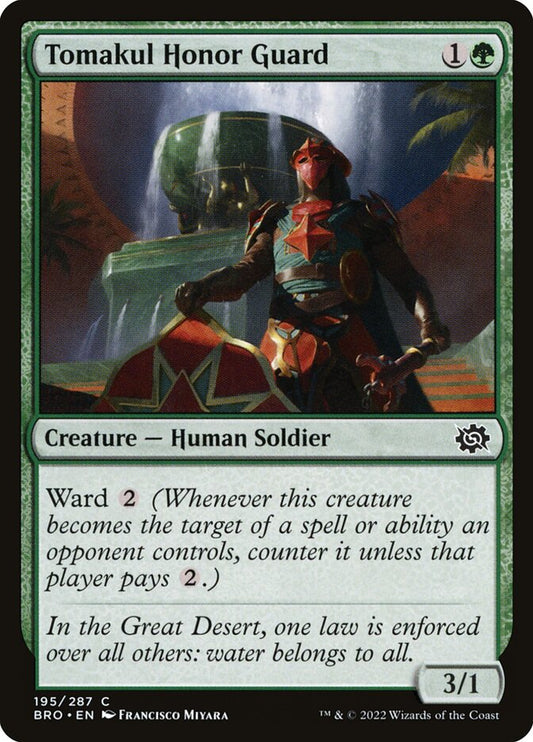 Tomakul Honor Guard Foil