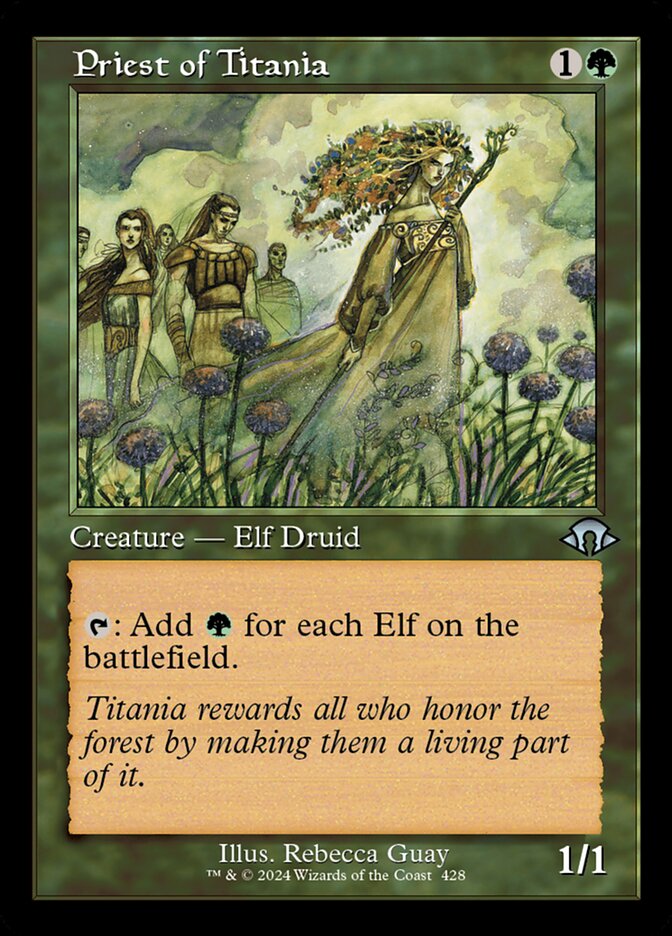 Priest of Titania Retro Frame