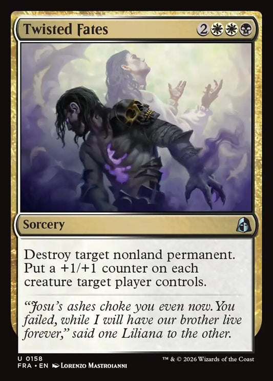 Twisted Fates Foil