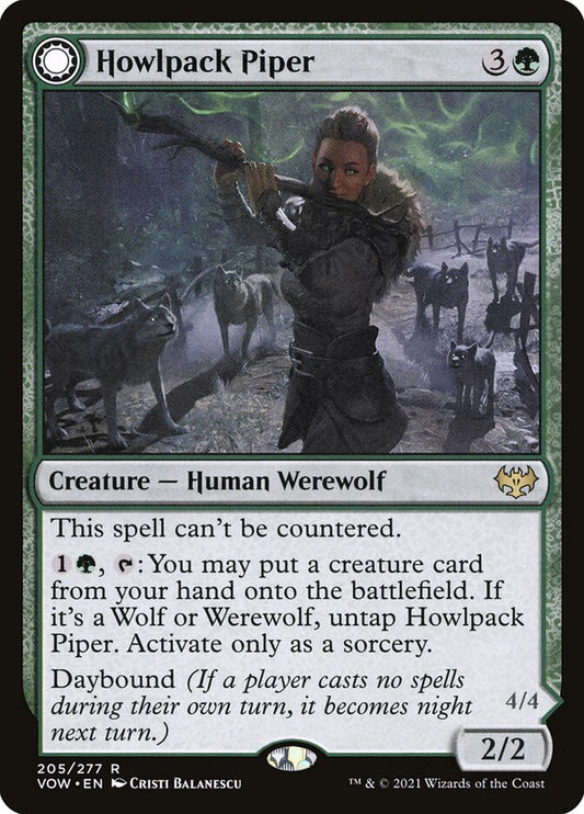 Howlpack Piper // Wildsong Howler Foil