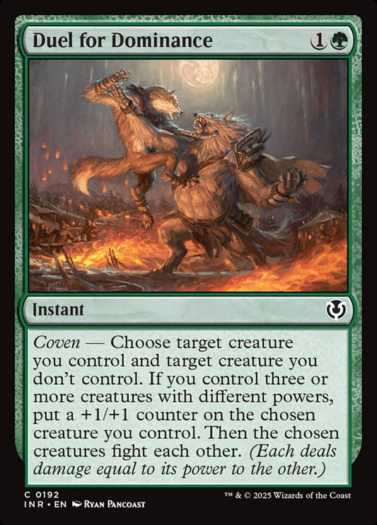 Duel for Dominance Foil