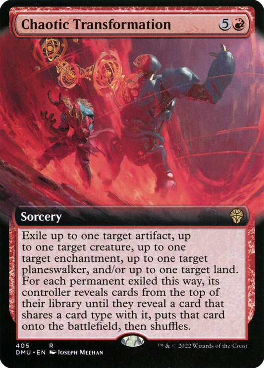 Chaotic Transformation Extended Art