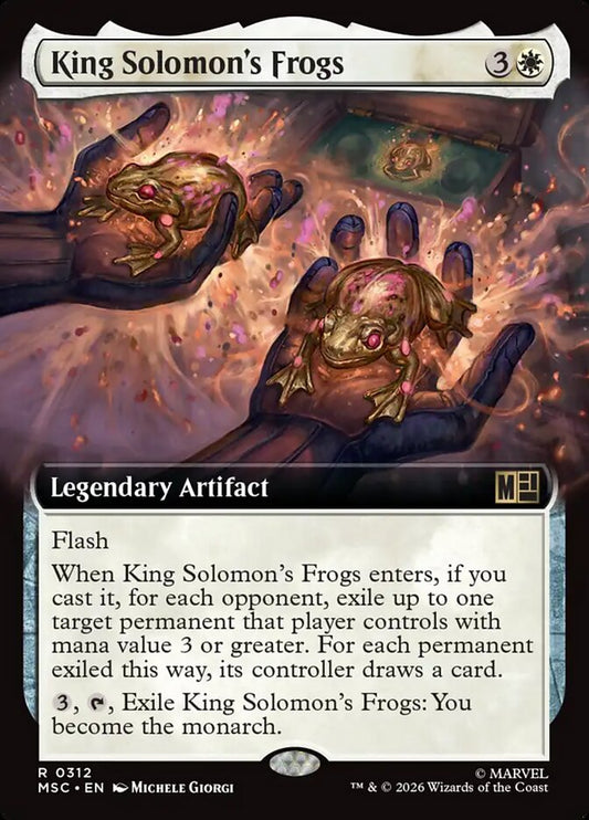 King Solomon's Frogs Extended Art