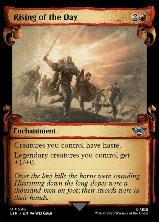 Rising of the Day Showcase Silver Foil
