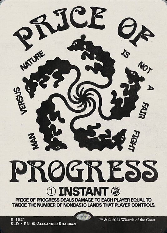 Price of Progress Secret Lair Foil