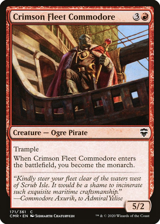 Crimson Fleet Commodore Foil