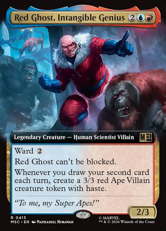 Red Ghost, Intangible Genius Extended Art