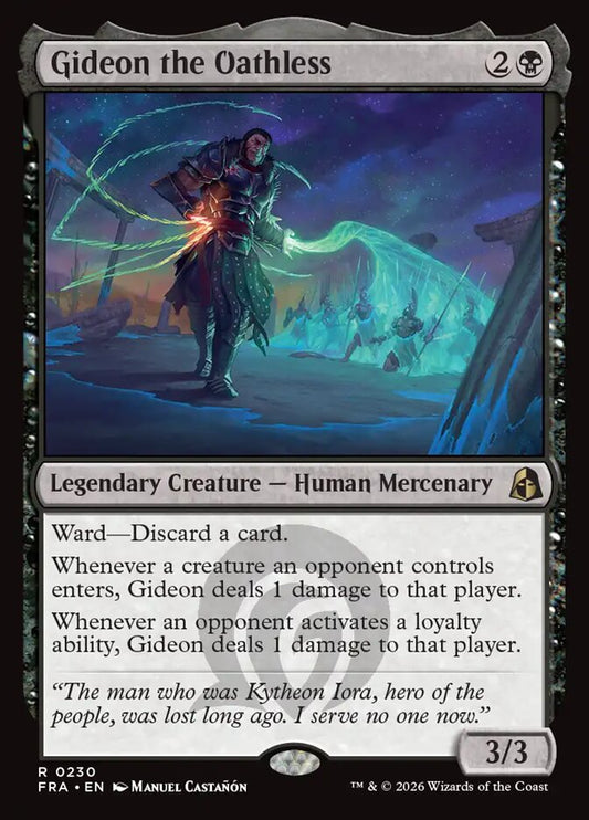 Gideon the Oathless Foil