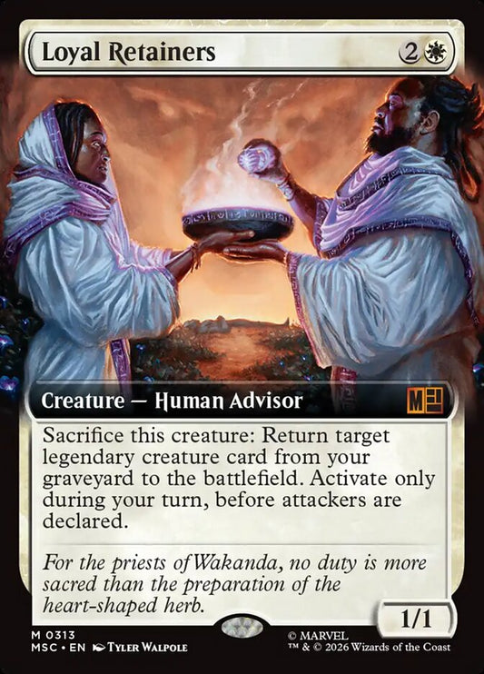 Loyal Retainers Extended Art