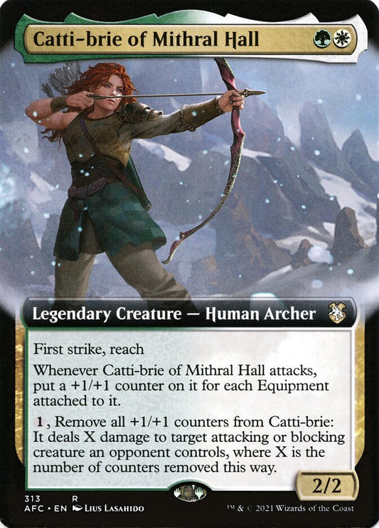 Catti-brie of Mithral Hall Extended Art