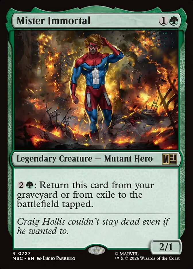 Mister Immortal Foil
